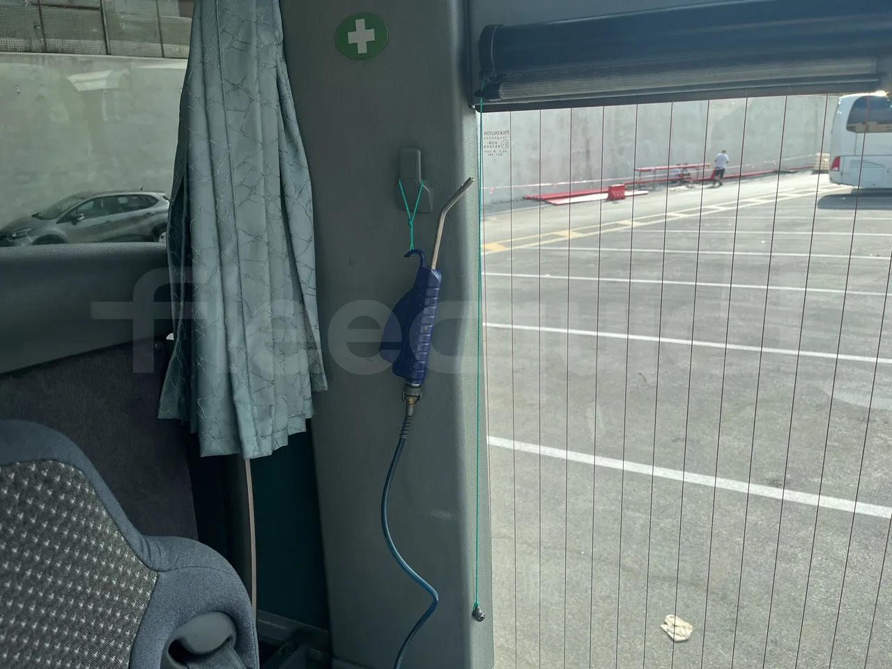 Setra S415 - Driver Microphone
