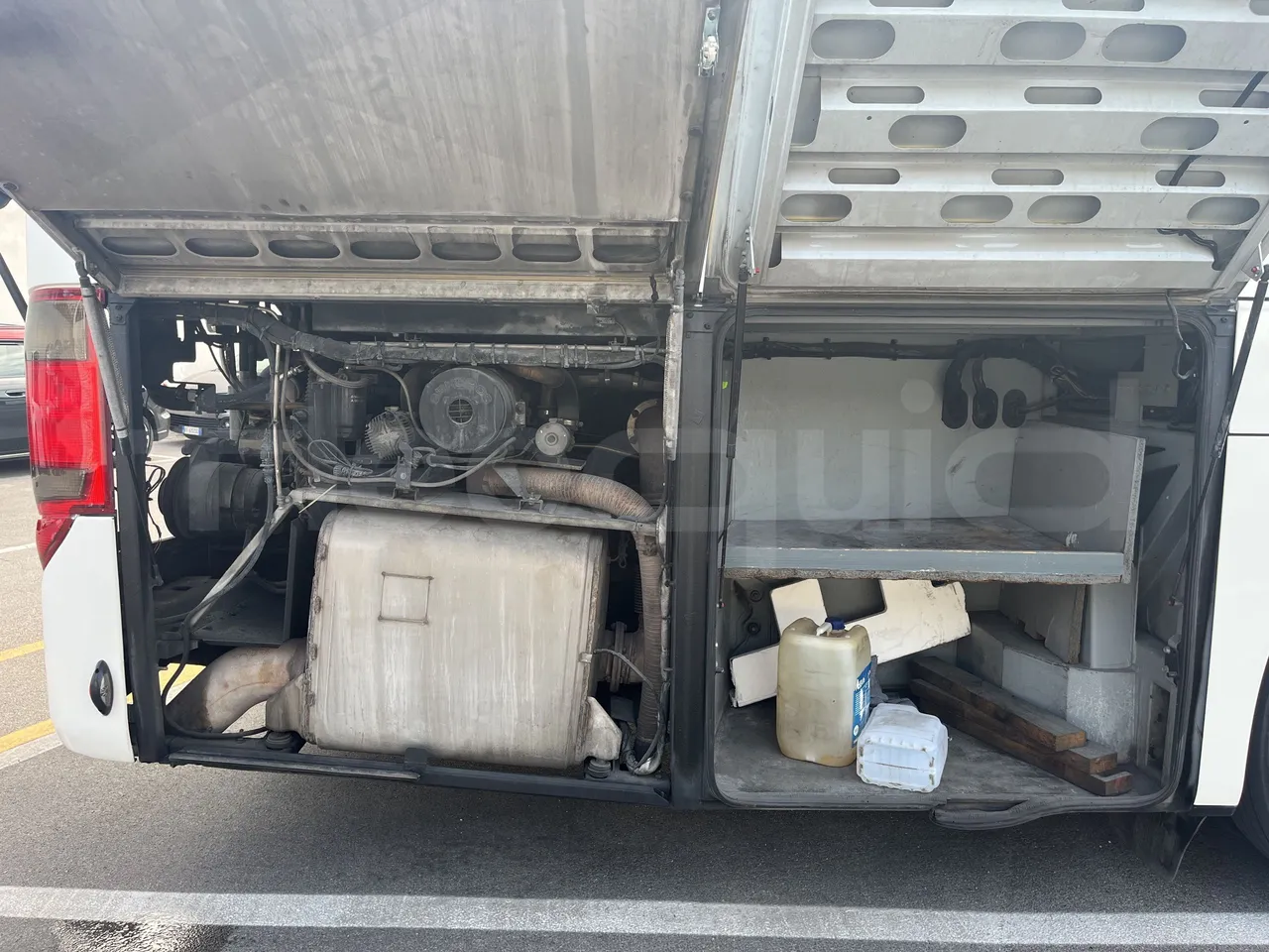 Setra S415 - Preheater