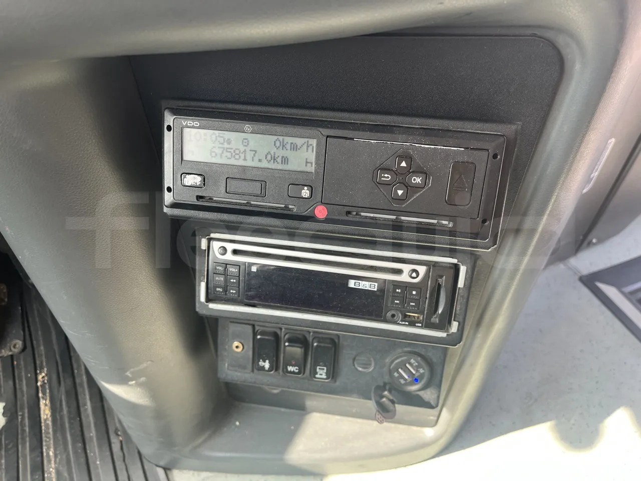 Setra S415 - Tachograph