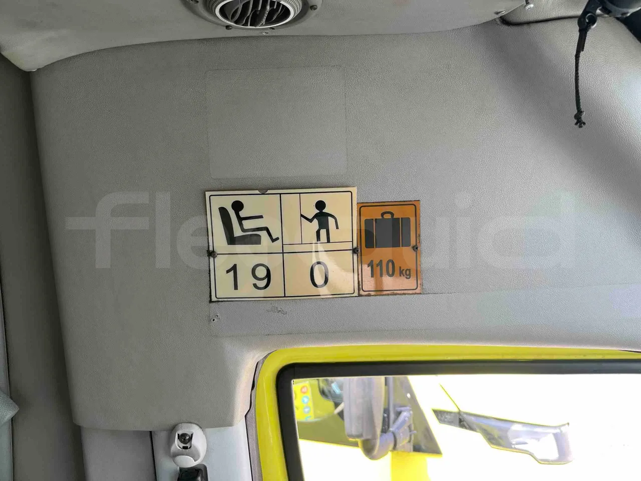 Iveco Ferqui SunsetX - EUR6 - 125kW - 7.808m - seat plate photo