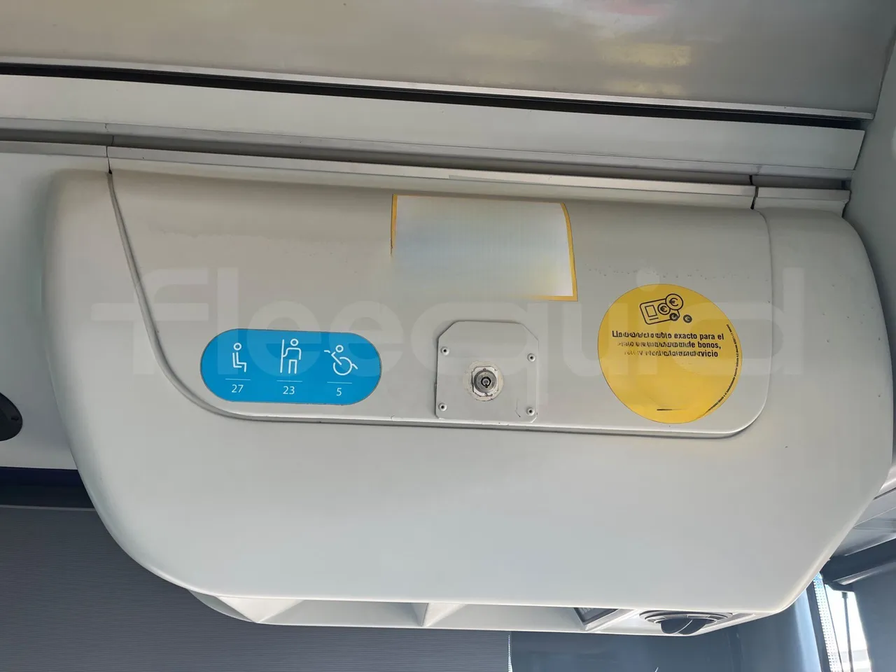 Mercedes-Benz OC500LE 1830H - EUR4 - 220kW - 12.800m - seat plate photo