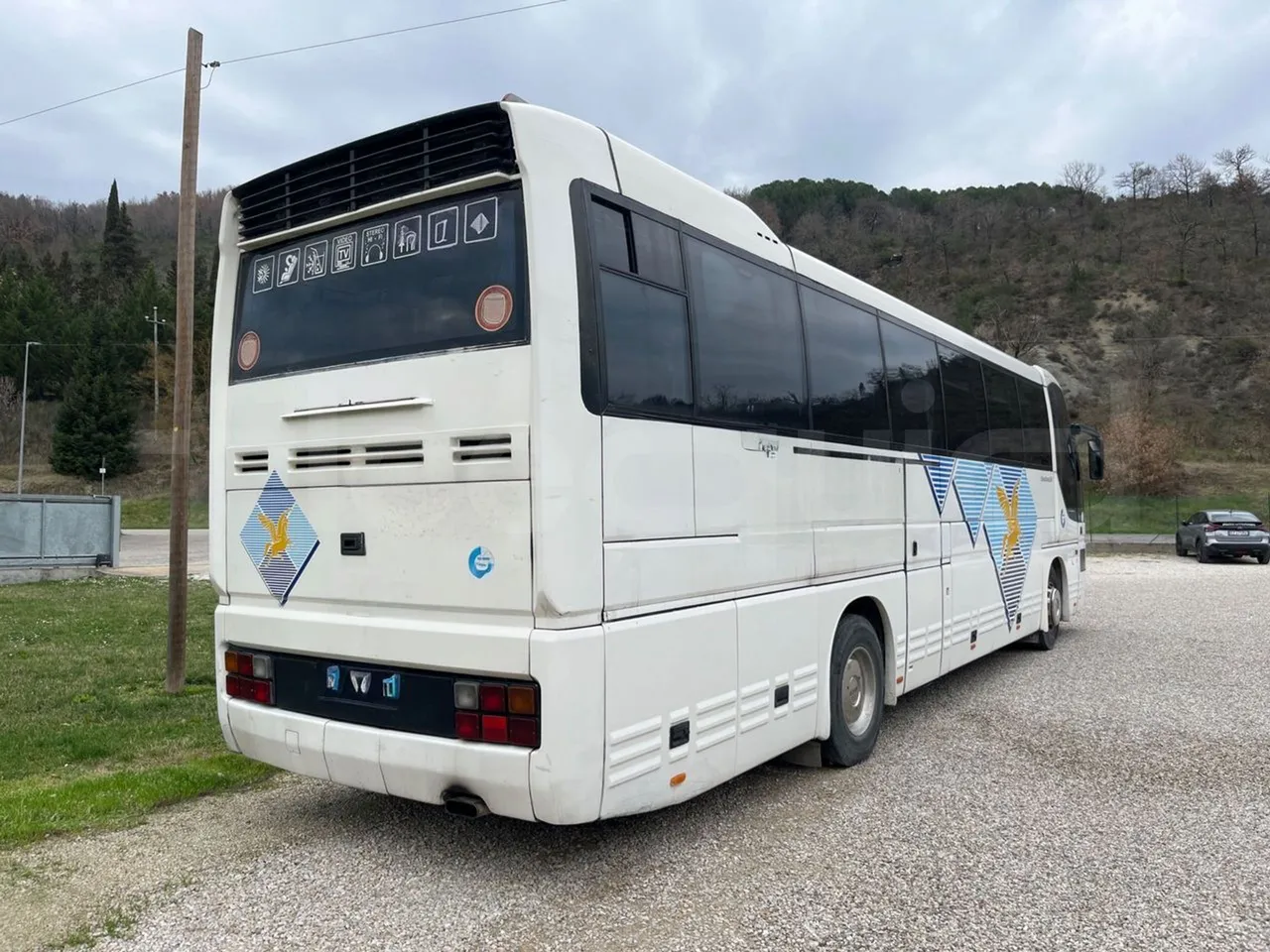 Iveco Fiat 380E 1238 HD TR55 - Euro 2 - 276 KW - 12 mt - 3/4 right rear doors closed