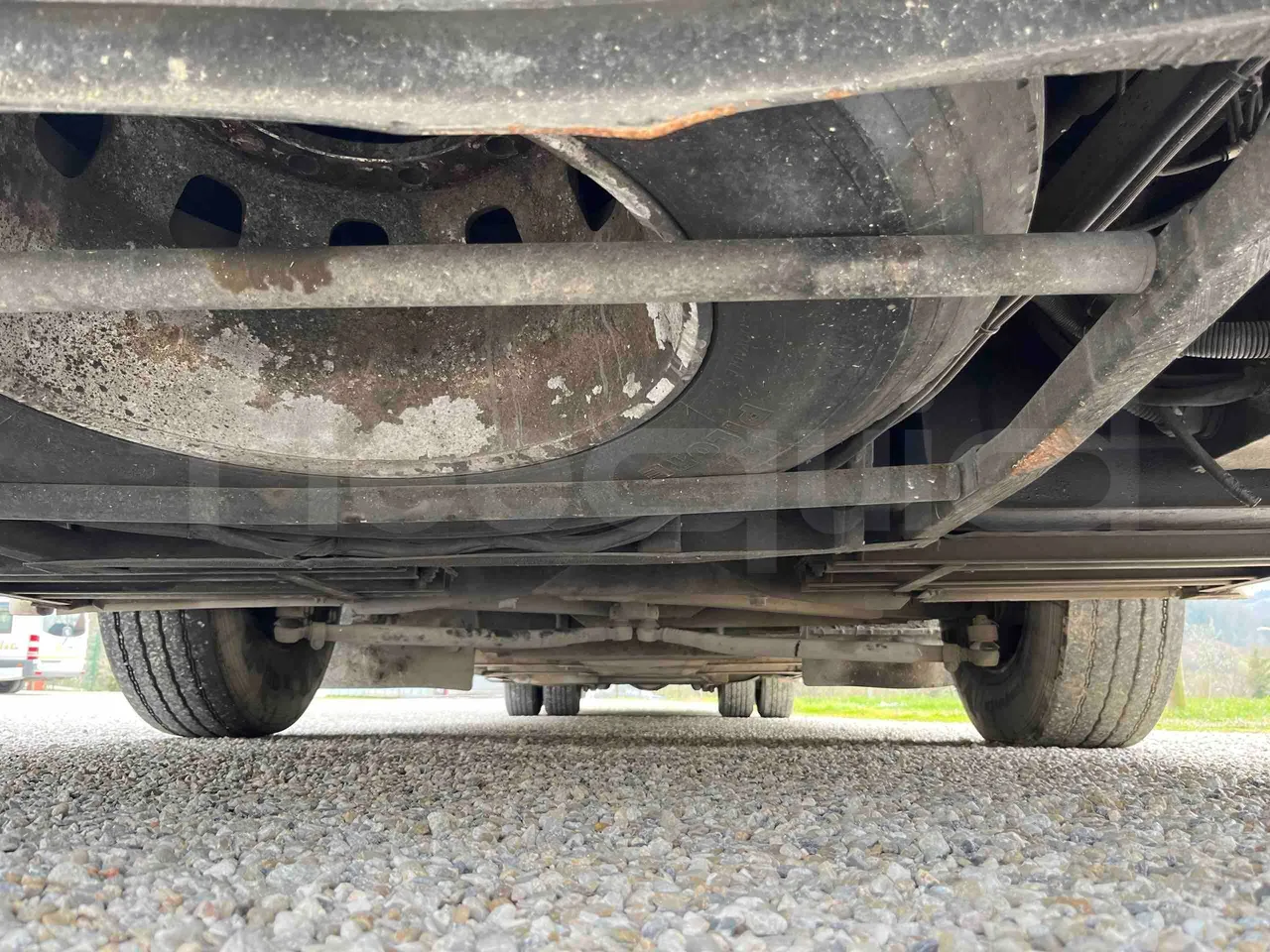 Iveco Fiat 380E 1238 HD TR55 - Euro 2 - 276 KW - 12 mt - front undercarriage from front