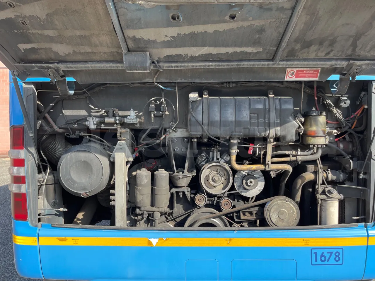 Mercedes-Benz Integro E5 4 - EUR5 - 220kW - 12.14m - rear hatch open (mandatory for bus to scrap)