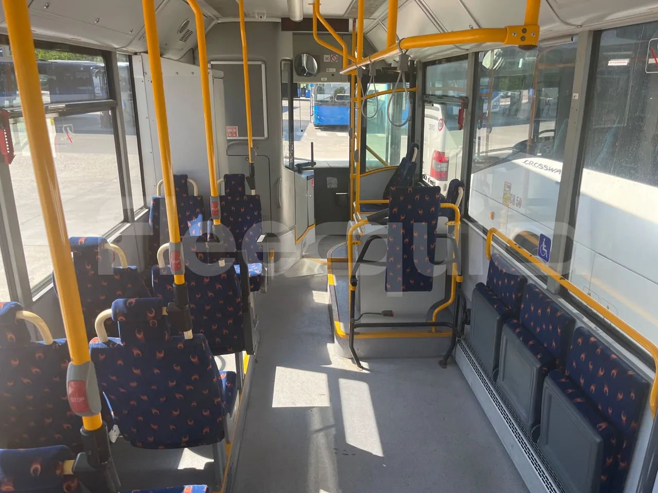Man Lion's City T A78 - EUR4 - 191kW - 11.857m - forward view all seats last row height