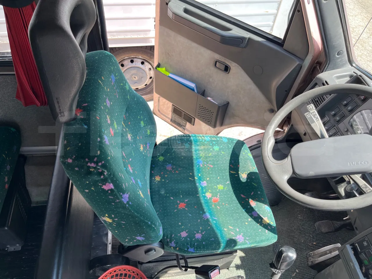 Iveco A45E12 A45 E12 90 Kw - driver's seat photo (mandatory for bus to scrap)