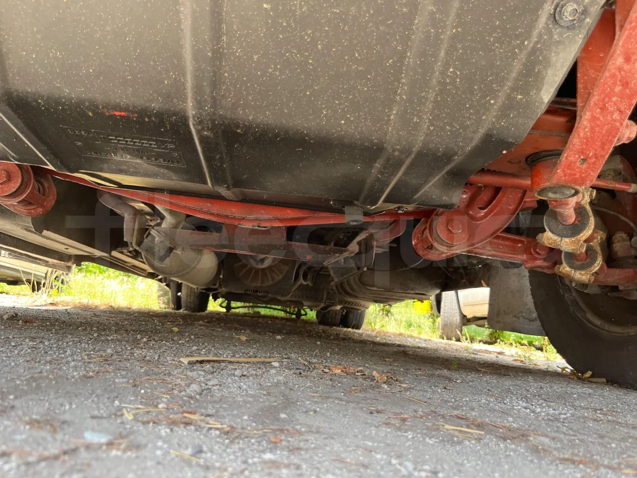 Iveco A45E12 A45 E12 90 Kw - front undercarriage from front