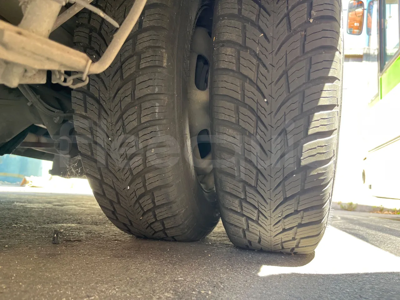 Iveco Daily A50C19/ Euro 4 - 100 Kw - 7,028 Mt - tread condition second axle tires left
