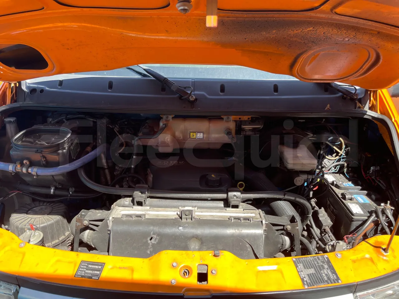 Iveco Daily A50C19/ Euro 4 - 100 Kw - 7,028 Mt - rear hatch open (mandatory for bus to scrap)