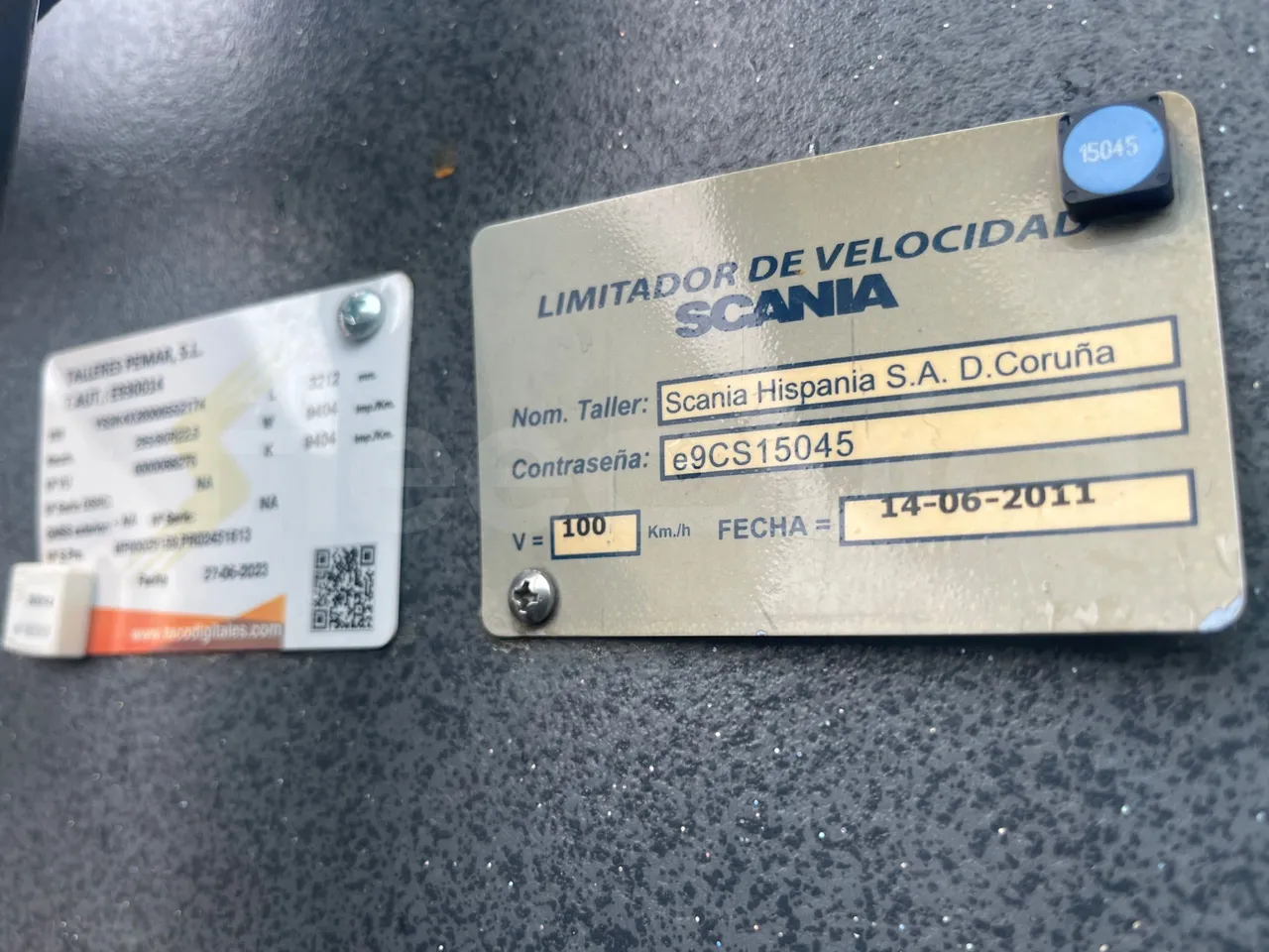 Scania 12B4X2 K340IB4X2 - Euro4 - 250kW - 12.200 mt - chassis VIN photo