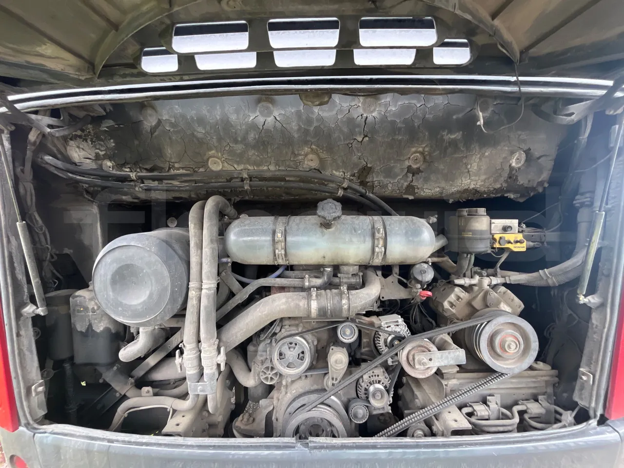 Scania 12B4X2 K340IB4X2 - Euro4 - 250kW - 12.200 mt - rear hatch open