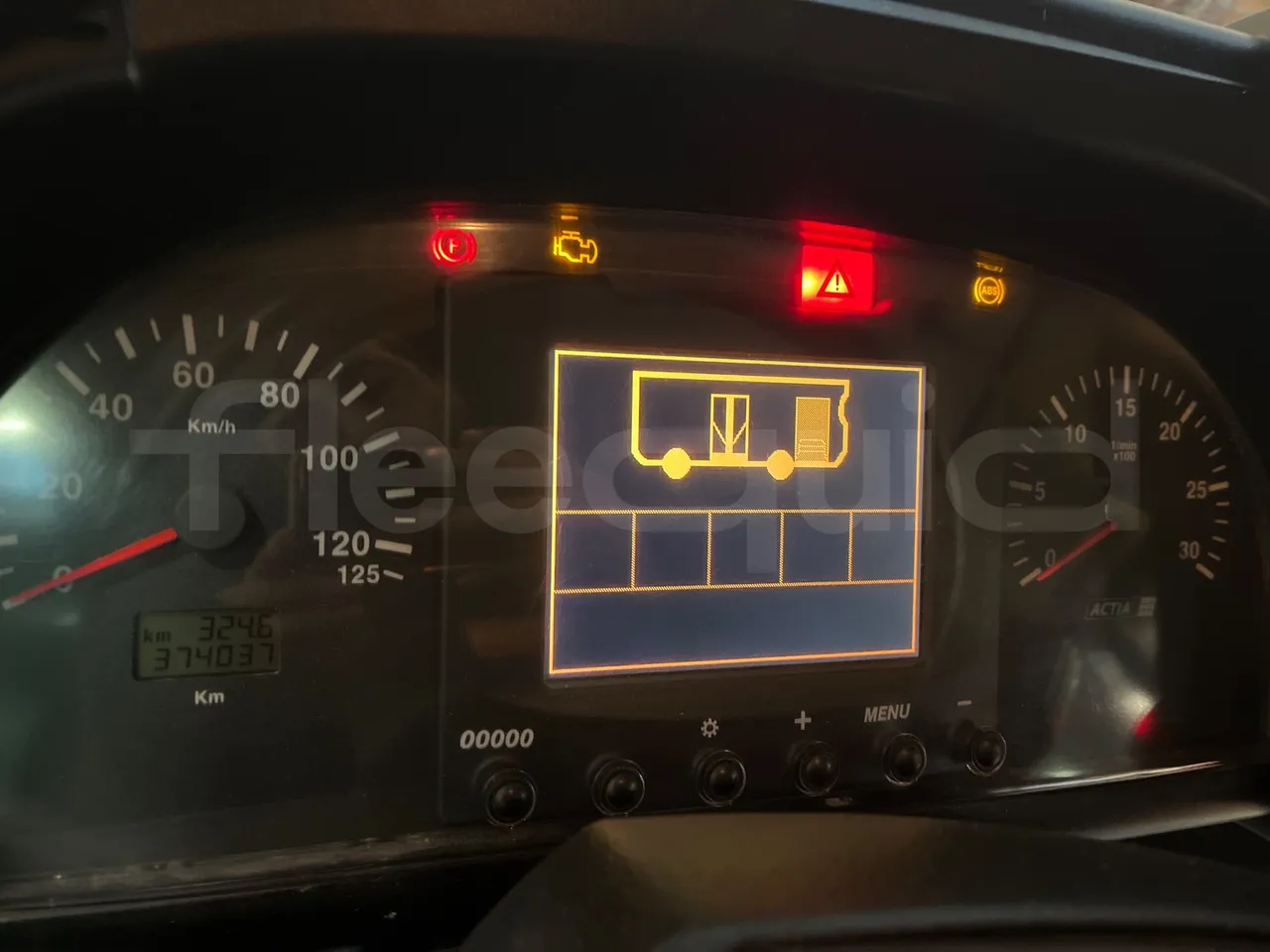 Irisbus Citelis PS09D1 PS09D1-98 - Euro5 - 213kW - 11.990mt - dashboard lights on