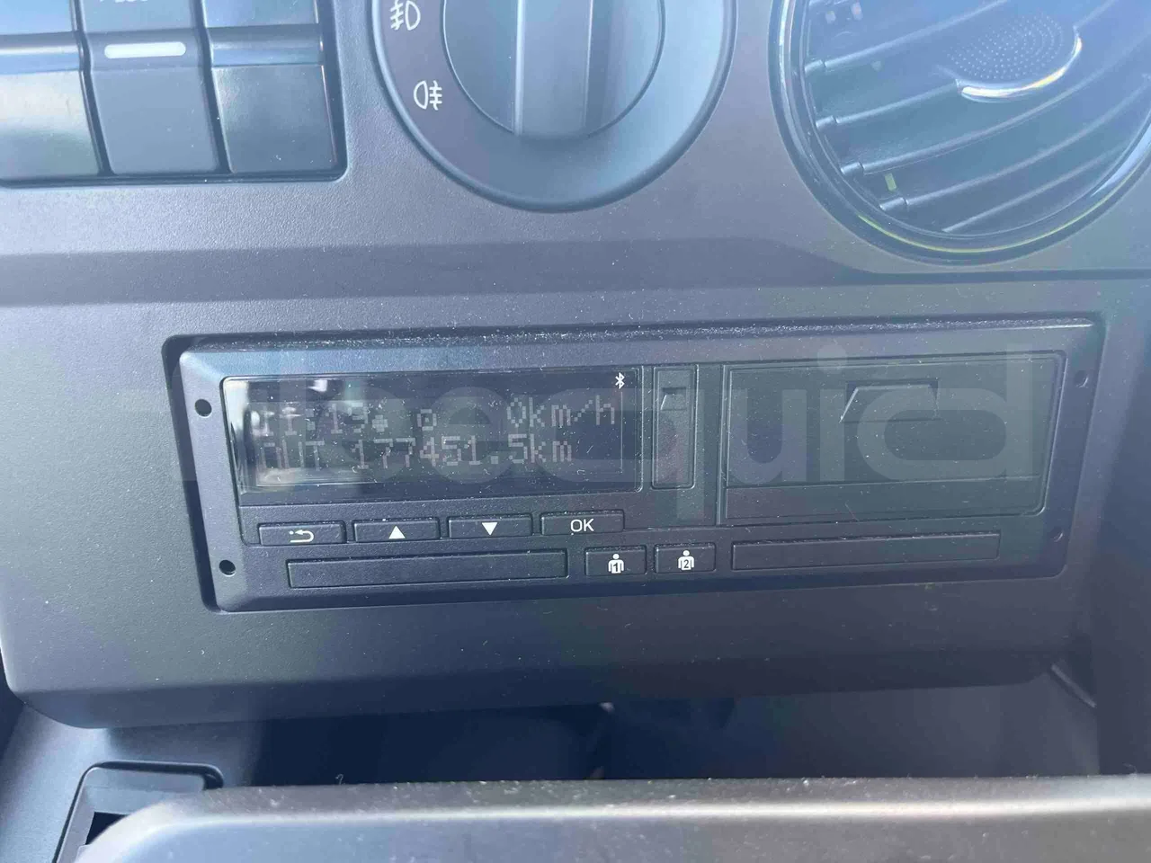 Man Lion's Intercity - Tachograph