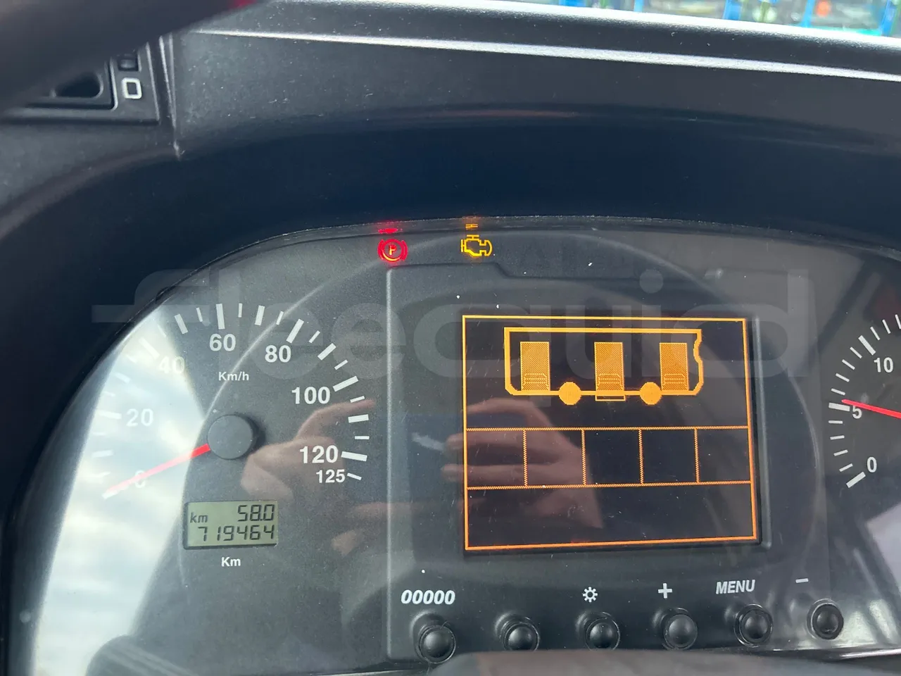 Irisbus Citelis PS09D1 PS09D1-98  - Euro5 - 213kW - 11.990mt - dashboard lights on