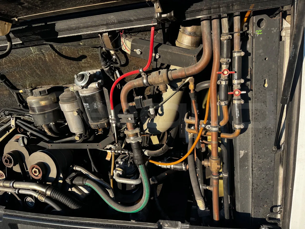 Mercedes-Benz Citaro O 530 - EUR3 - 220kW - 12.000m - engine plate photo