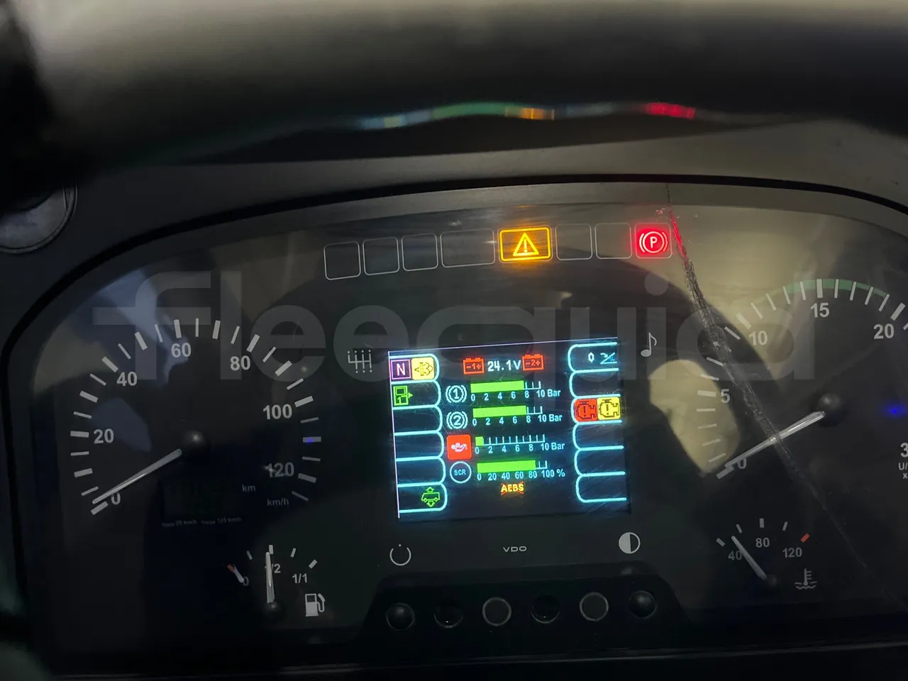 King Long XMQ6129Y C12 - Euro6 - 294kW - 12.200mt - dashboard lights on