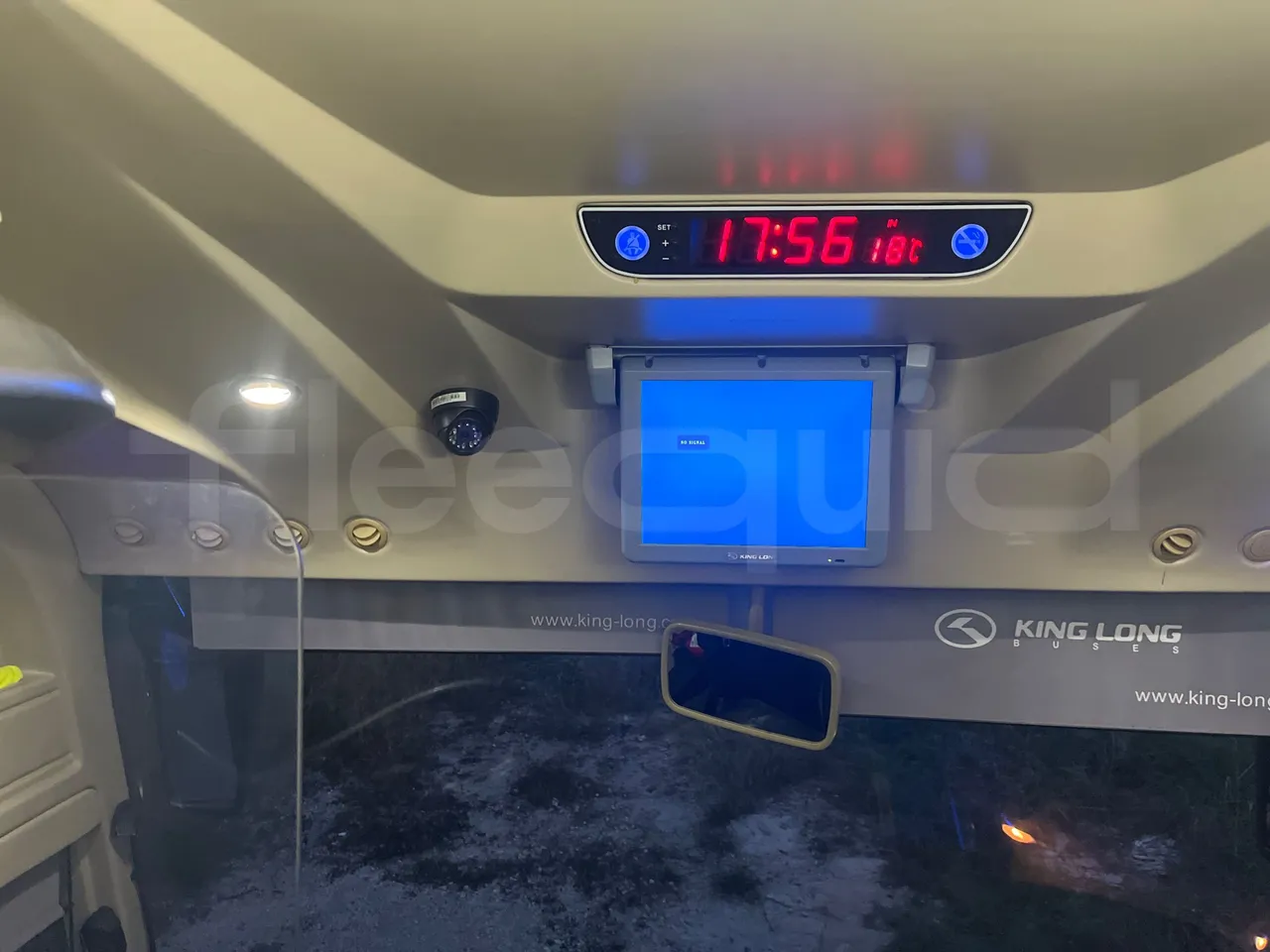 King Long XMQ6129Y C12 - Euro6 - 294kW - 12.200mt - monitor detail photo