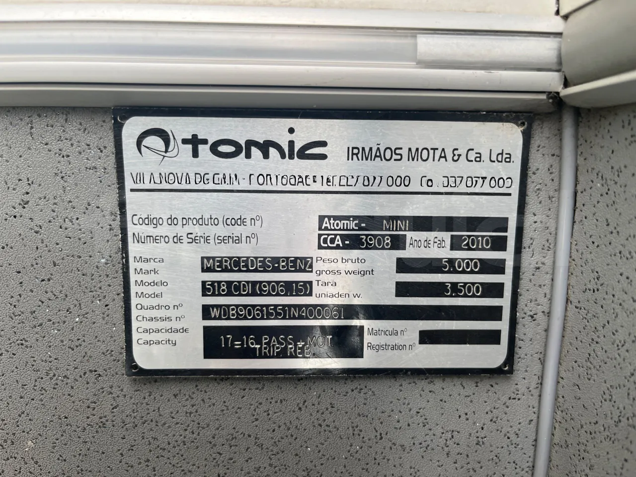 Mercedes-Benz 518 CDI 906 - Euro5 - 135kW - 7.770mt - onboard devices 3