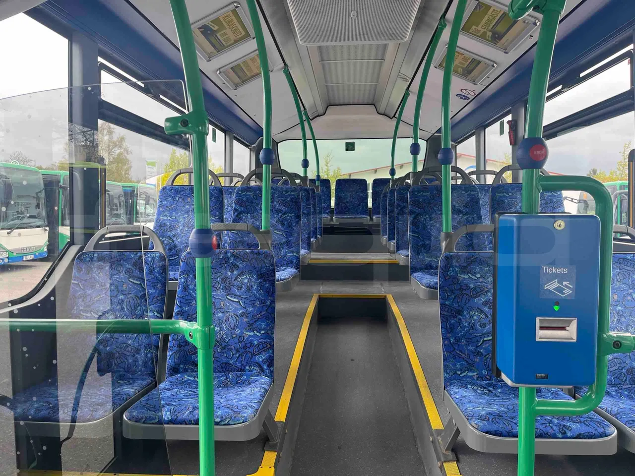 Mercedes-Benz Citaro 628 02 - EUR6 - 220kW - 12.170m - reverse view middle aisle