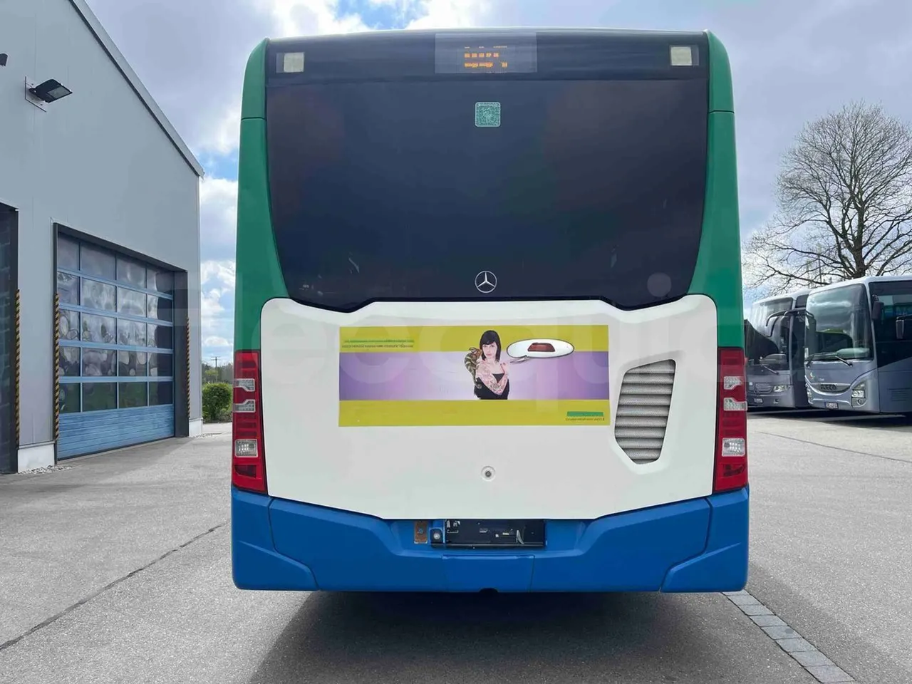 Mercedes-Benz Citaro 628 02 - EUR6 - 220kW - 12.170m - rear hatch closed