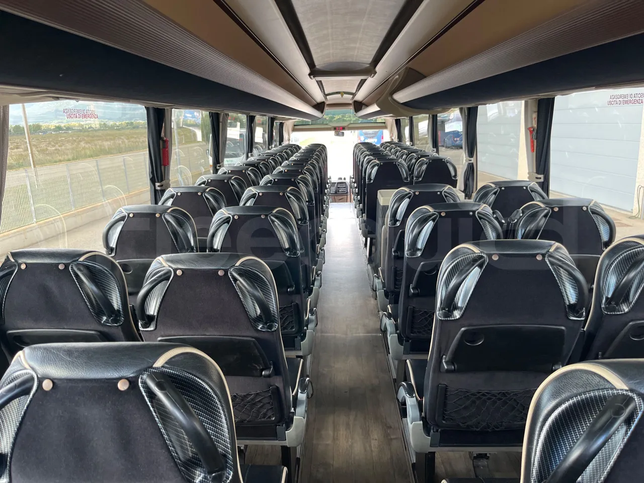 Iveco Magelys SFR2XX - Euro6 - 294kW - 12.830mt - forward view all seats last row height