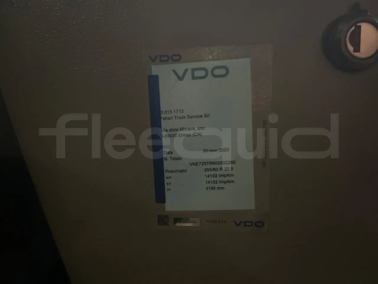 Iveco Magelys SFR2XX - Euro6 - 294kW - 12.830mt - vehicle plate photo