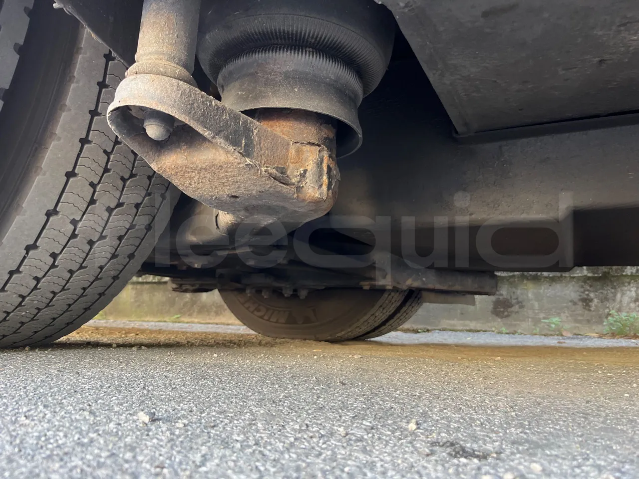 Setra S415 HD - EUR5 - 315kW - 12.2m - axle 3 left side
