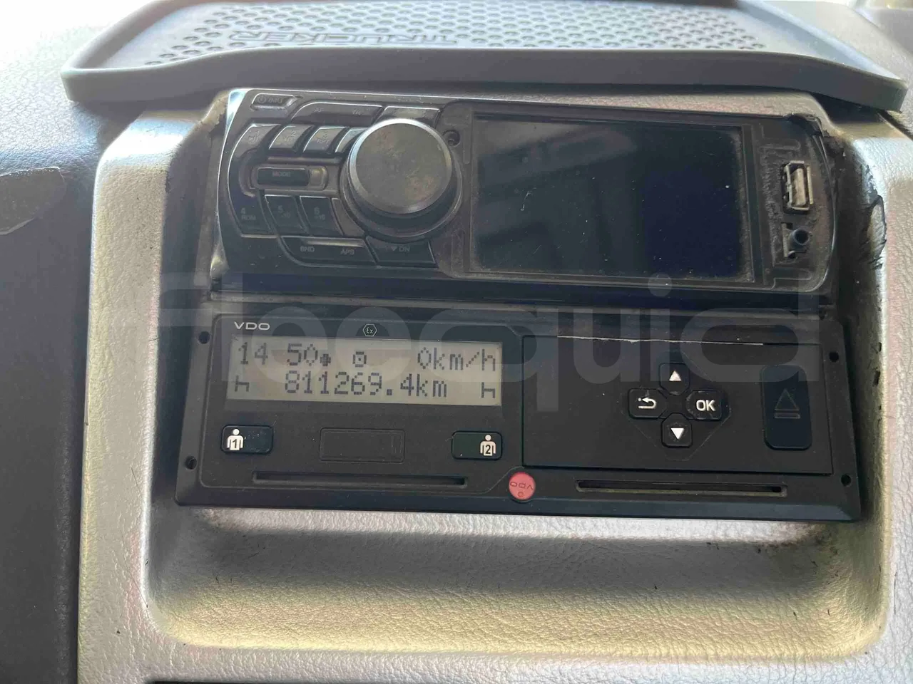Otokar Navigo - Tachograph