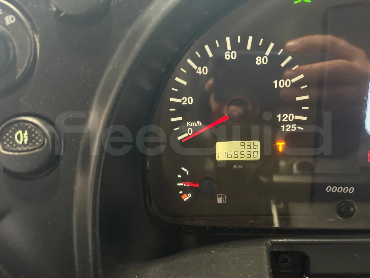 Iveco Magelys 5FR210 - dashboard lights on
