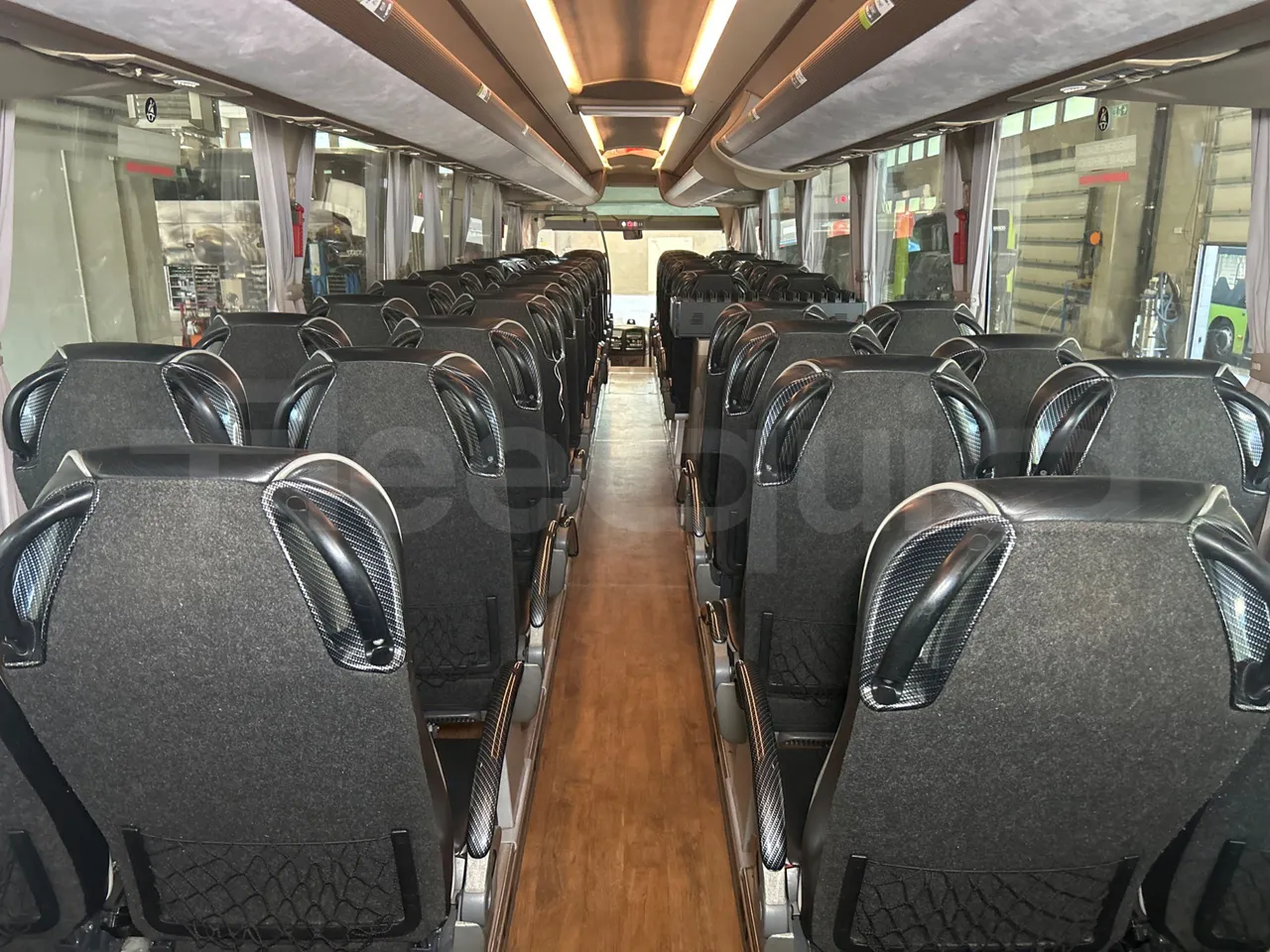 Iveco Magelys 5FR210 - forward view all seats last row height
