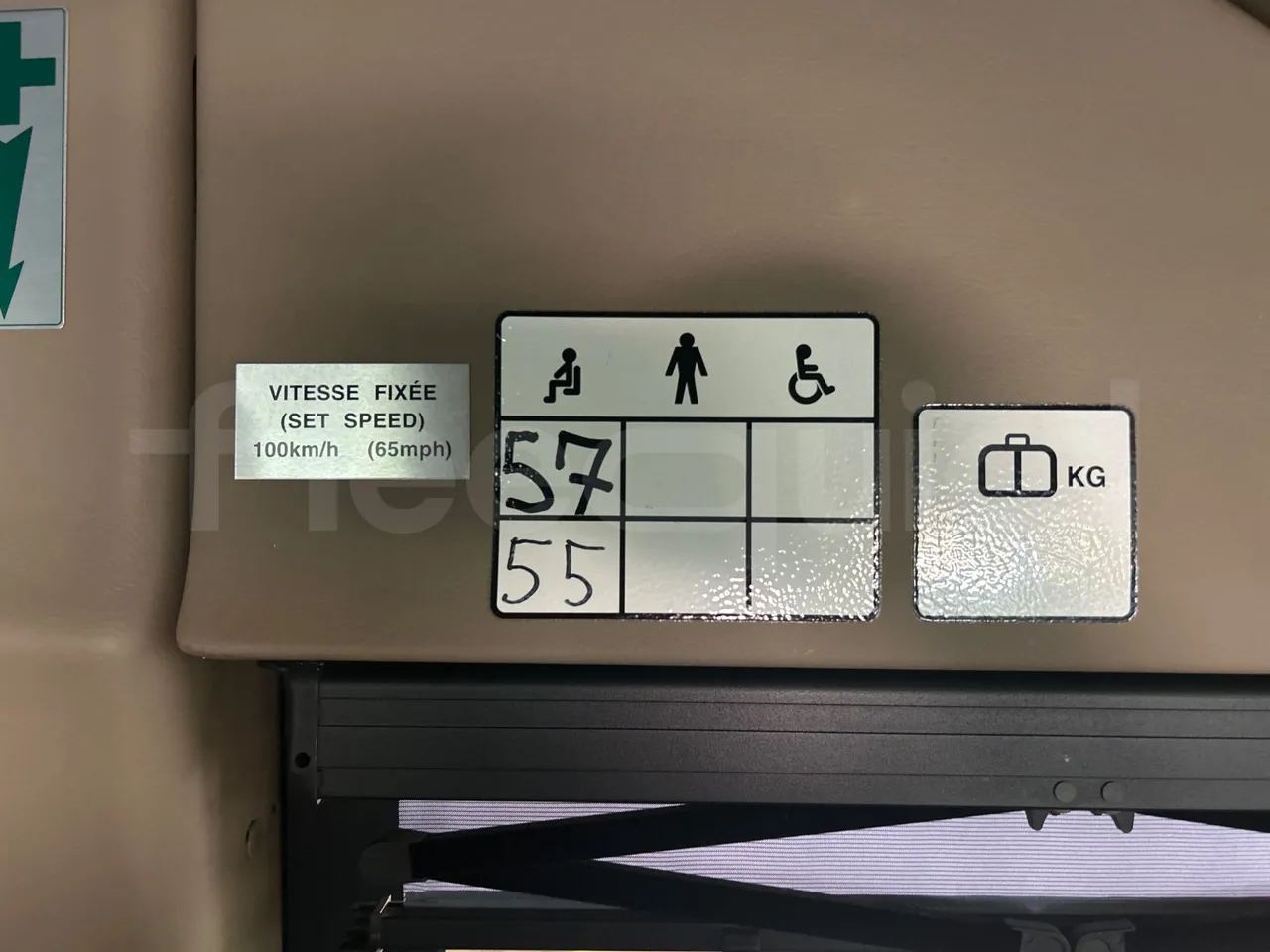 Iveco Magelys 5FR210 - seat plate photo