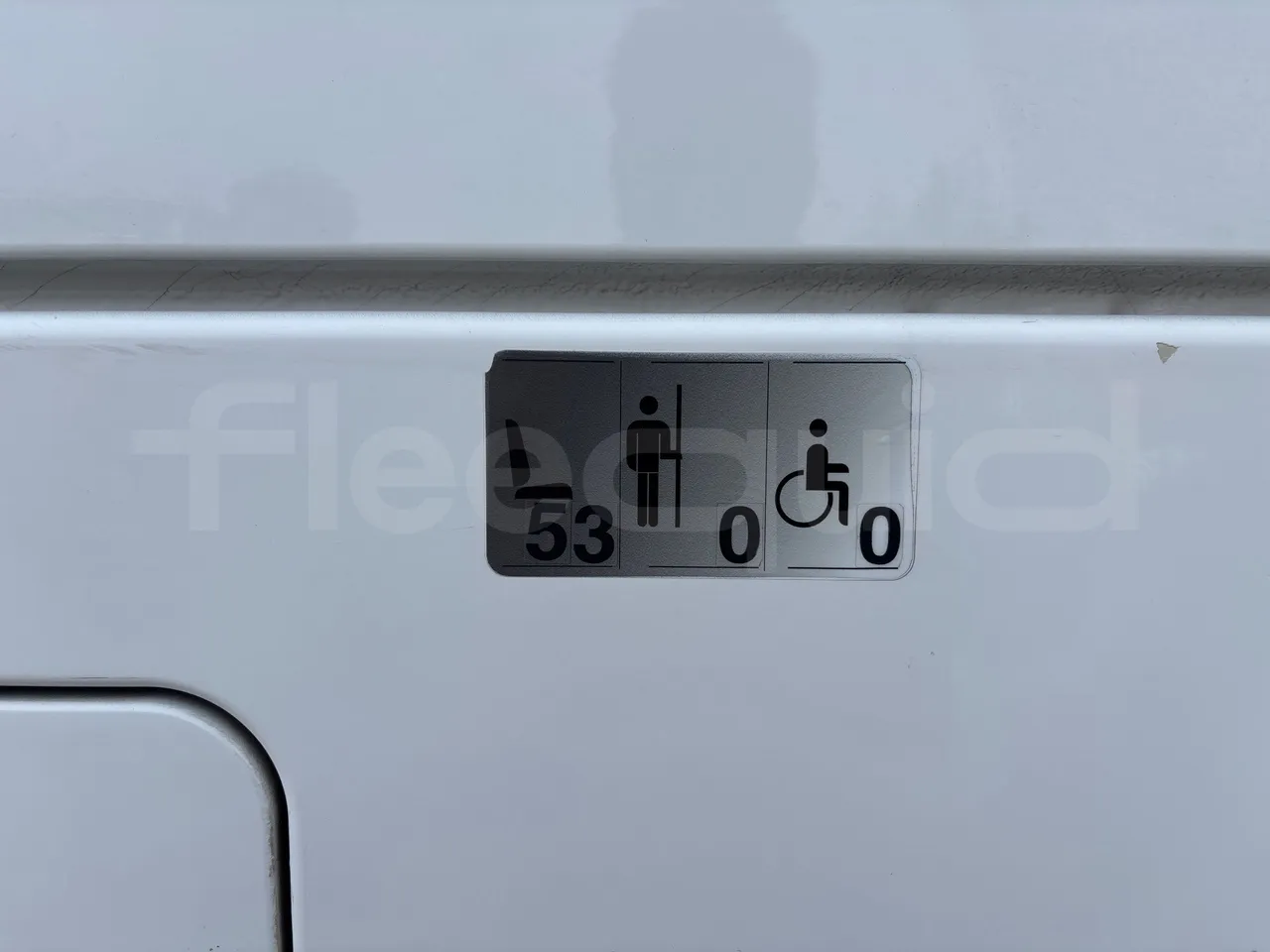 Setra S516 HD/2  - Euro6 - 315kW - 13.120mt - seat plate photo