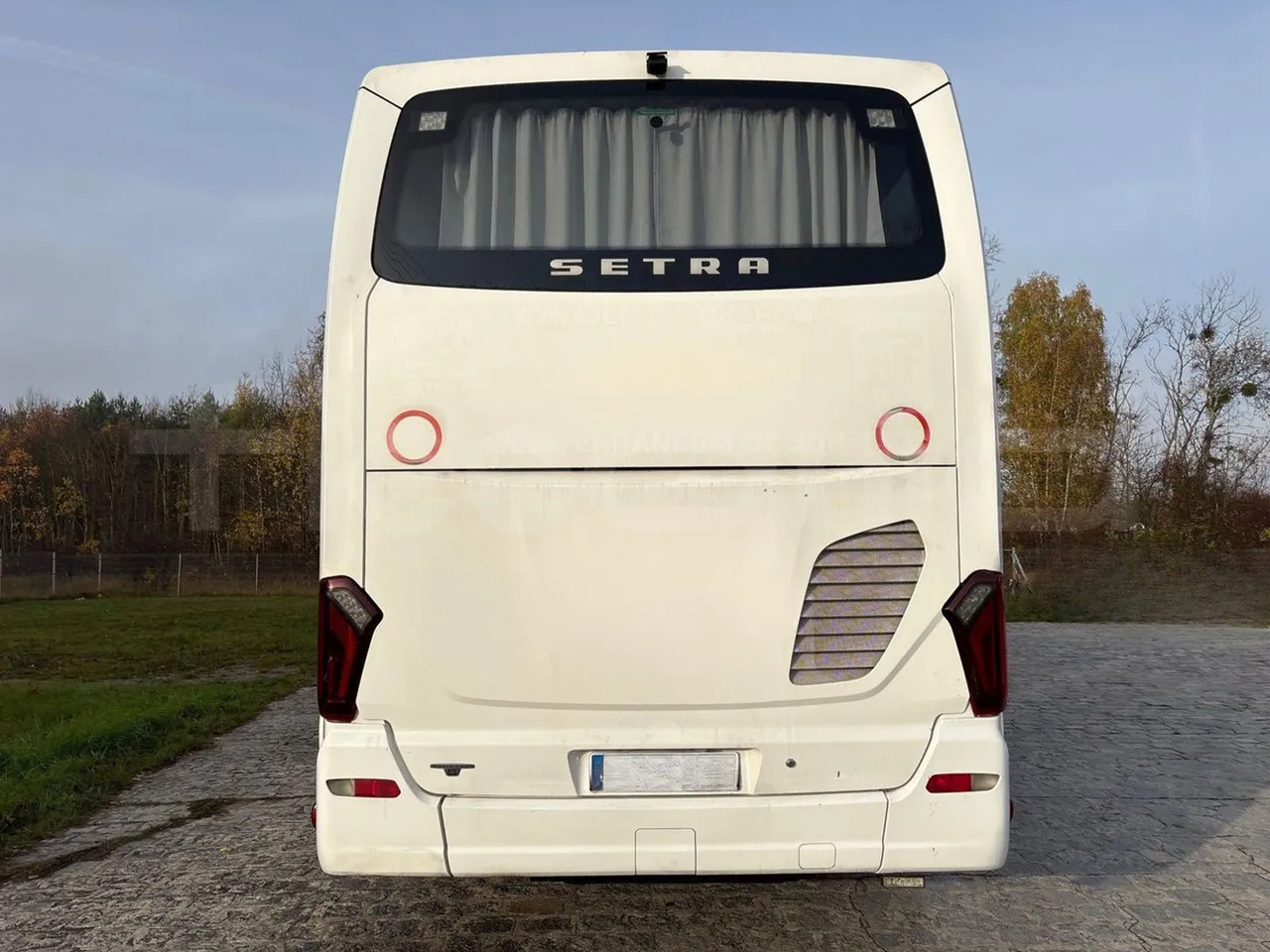 Setra S516 HD/2  - Euro6 - 315kW - 13.120mt - rear hatch closed