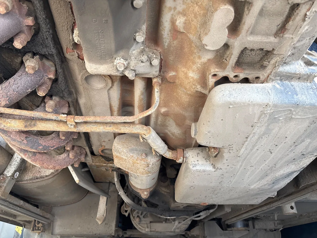 Setra S315 UL-EUR2-12m-185Kw - engine without protection