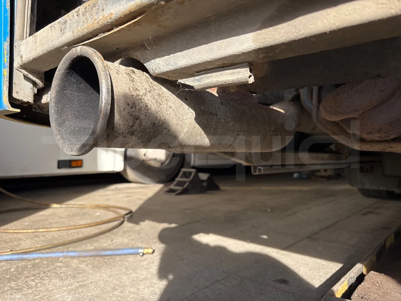 Setra S315 UL-EUR2-12m-185Kw - exhaust photo