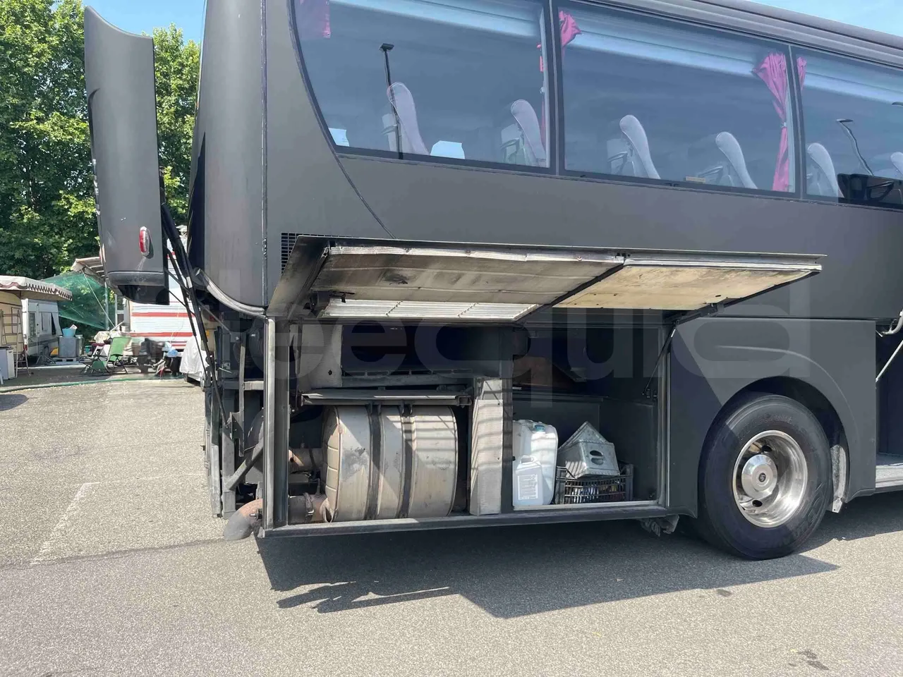 Volvo Barbi Genesis - fire extinguishing system