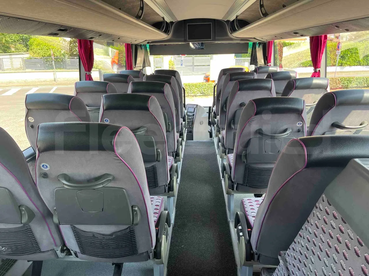 Volvo Barbi Genesis - forward view middle aisle