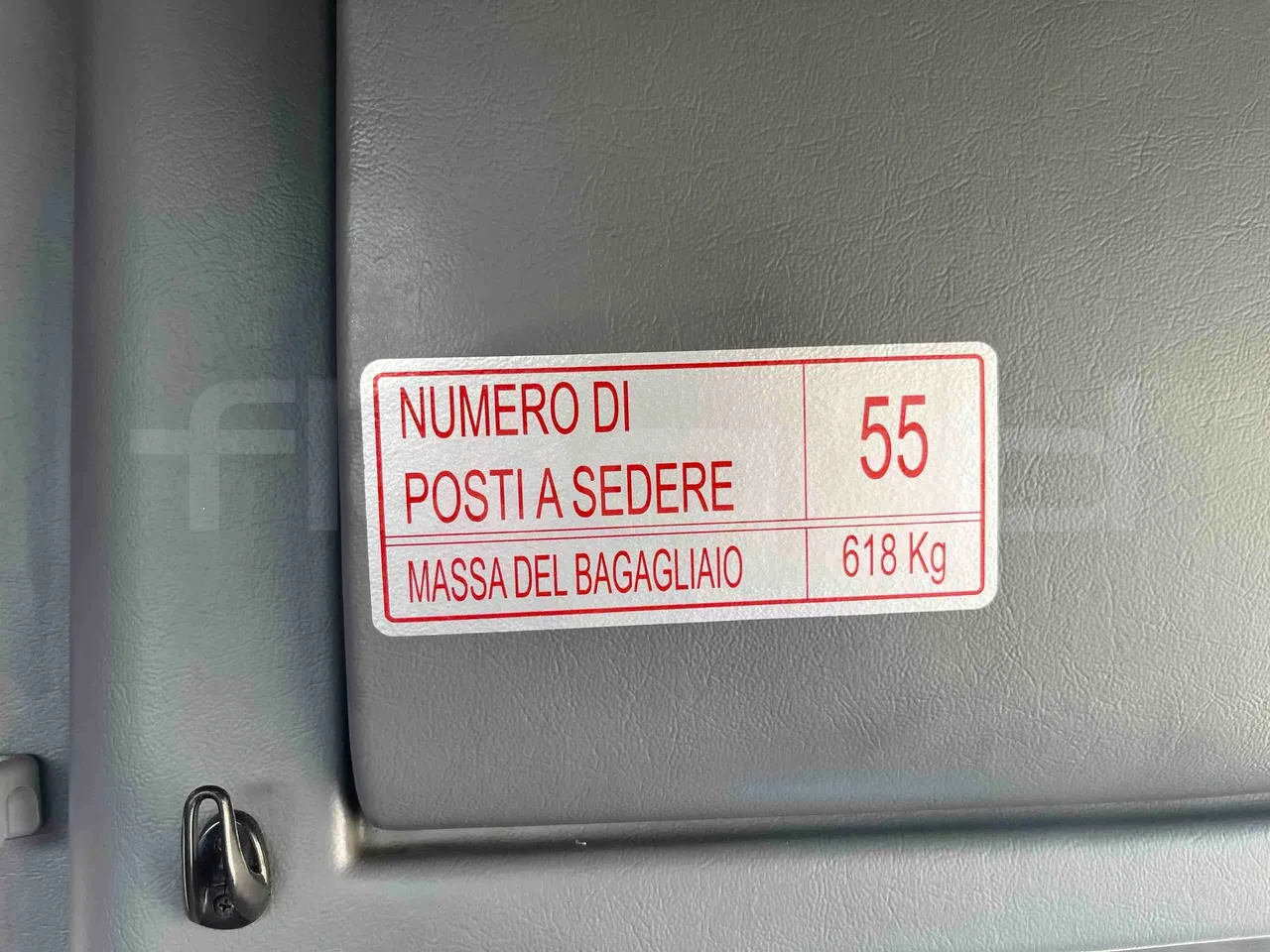 Volvo Barbi Genesis - seat plate photo