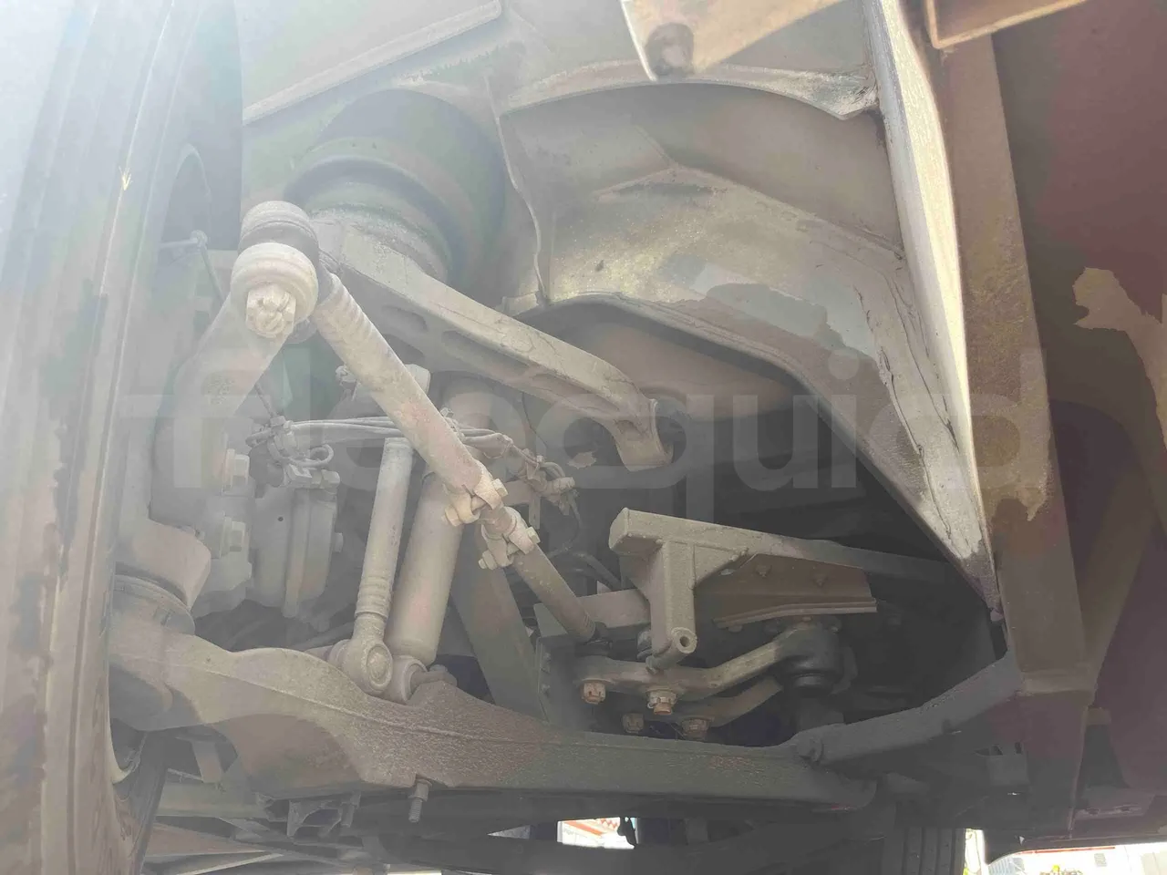Volvo Barbi Genesis - front axle right side