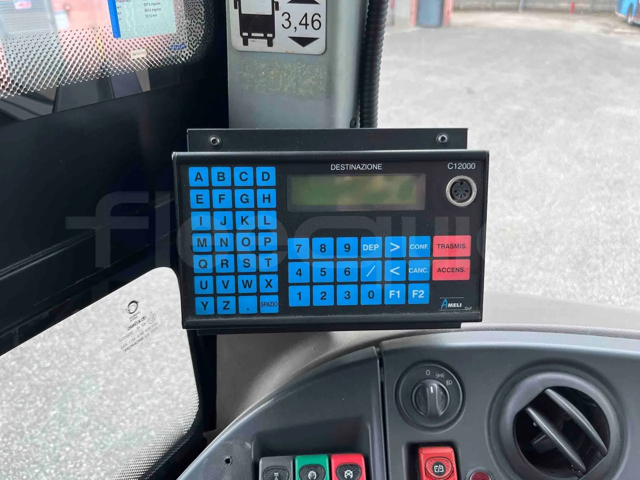 Iveco Crossway SFR160 - Euro5 - 280KW - 11.955mt - command unit indicators