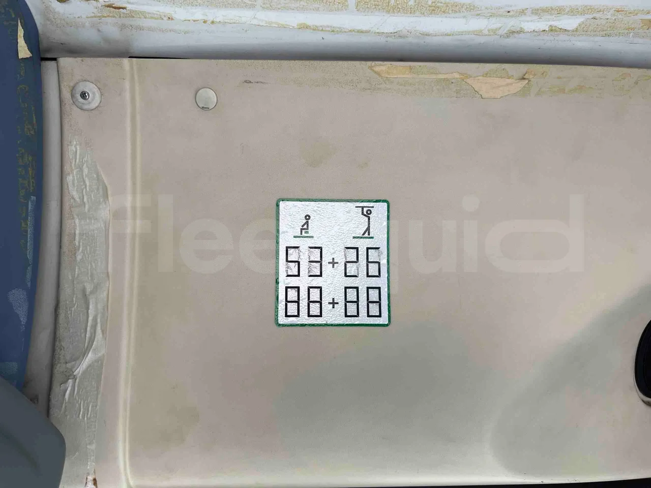 Iveco Crossway SFR160 - Euro5 - 280KW - 11.955mt - seat plate photo