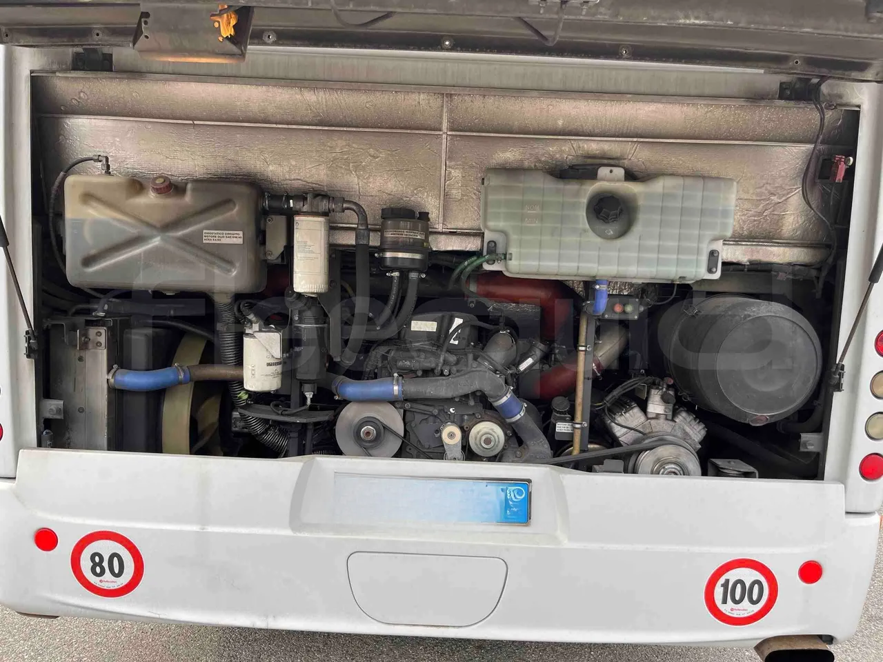 Iveco Crossway SFR160 - Euro5 - 280KW - 11.955mt - rear hatch open