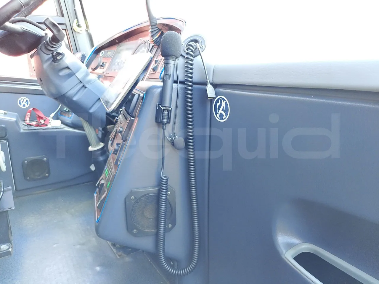 Scania KIB-LIB K124IB - EUR3 - 309kW - 13.752m - driver microphone accessories photo