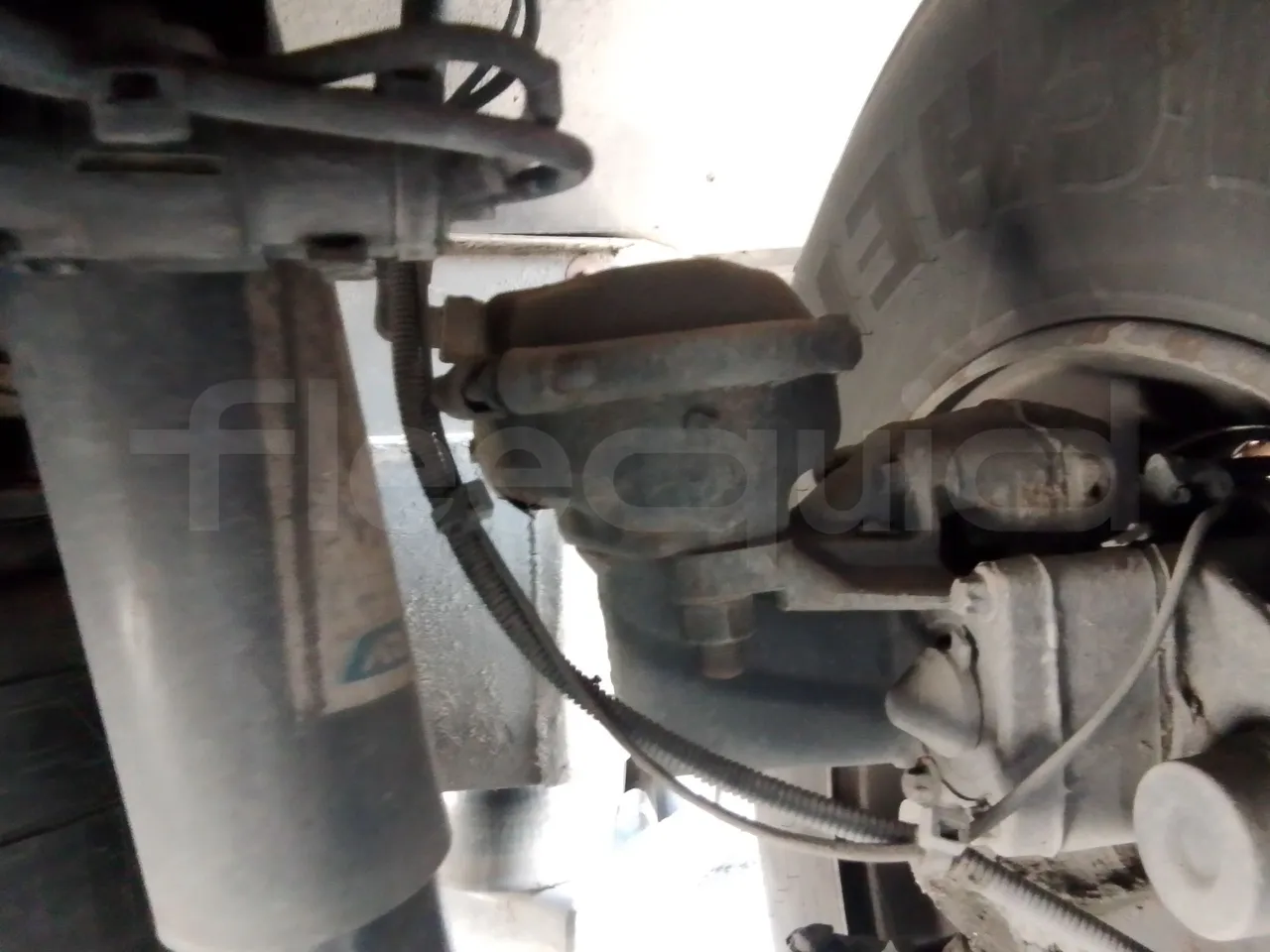 Scania KIB-LIB K124IB - EUR3 - 309kW - 13.752m - axel 3 caliper brakes left