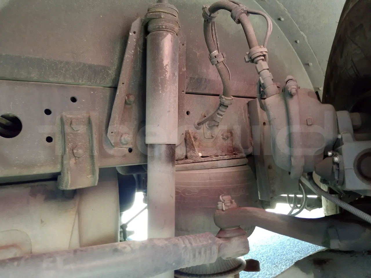 Scania KIB-LIB K124IB - EUR3 - 309kW - 13.752m - front shock absorbers left