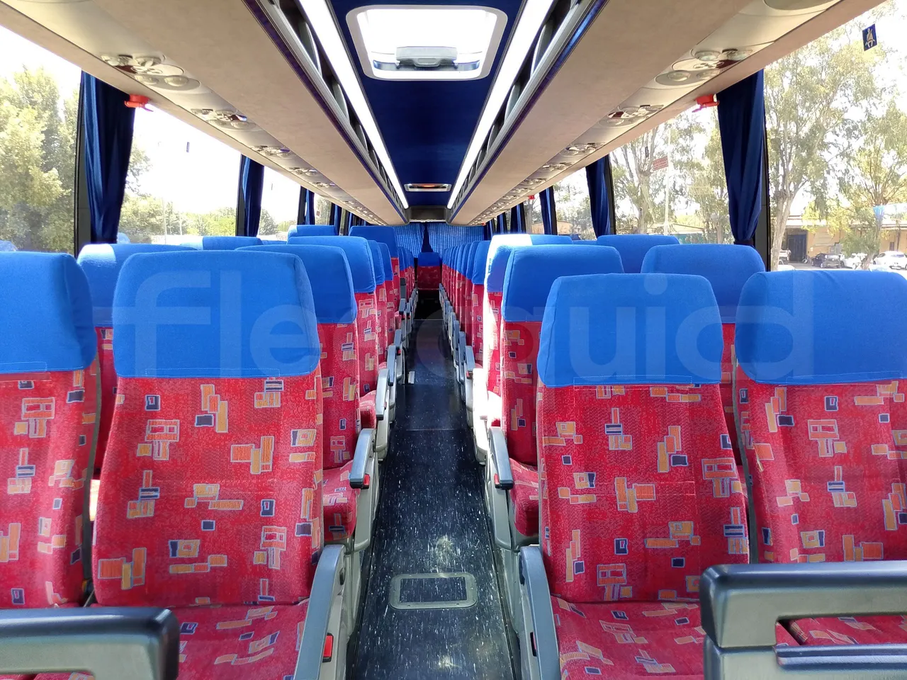 Scania KIB-LIB K124IB - EUR3 - 309kW - 13.752m - interior reverse seats driver height (mandatory for bus to scrap)