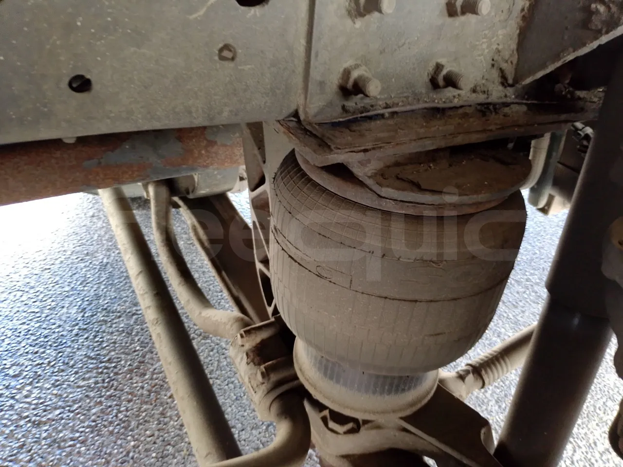 Scania KIB-LIB K124IB - EUR3 - 309kW - 13.752m - axel 3 leaf spring left