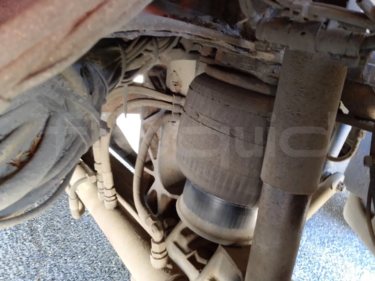 Scania KIB-LIB K124IB - EUR3 - 309kW - 13.752m - axel 3 shock absorbers 1 left