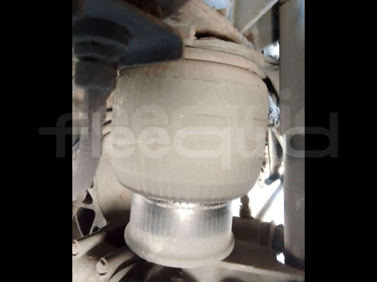 Scania KIB-LIB K124IB - EUR3 - 309kW - 13.752m - axel 3 shock absorbers 1 right