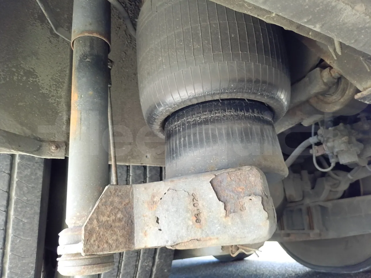 Scania KIB-LIB K124IB - EUR3 - 309kW - 13.752m - axle 2 shock absorbers 2 left